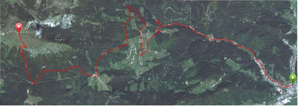 trasa teka na ratitovec