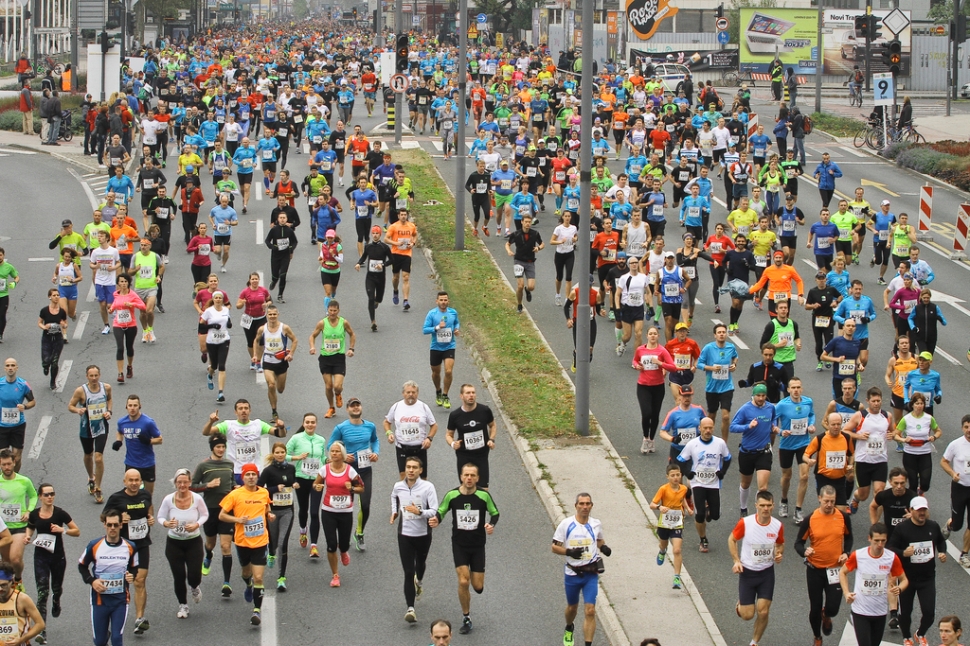 Ljubljanski maraton tek na 42 kilometrov 25.10.2015 Ljubljana Slovenija [maratoni,rekreacija,42 kilometrov,Ljubljana,Slovenija]